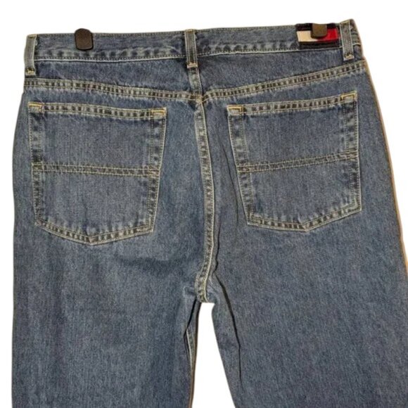Tommy Hilfiger Jeans Bootcut Boot Cut Leg Fit Retro Vintage Flared Jeans Pants - Picture 4 of 4